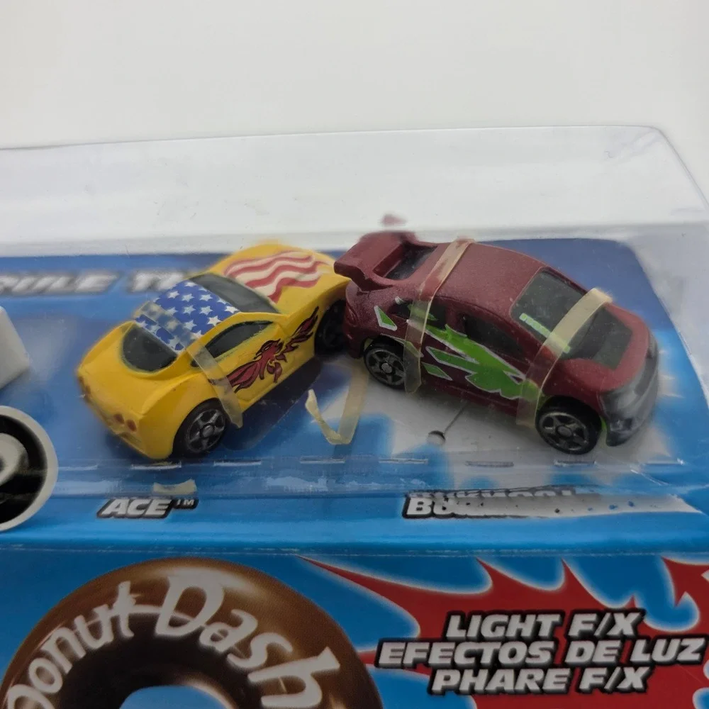 Mega Bloks Streetz Donut Dash 96434 Set 43pc 2 Car NEW Distressed Packaging READ